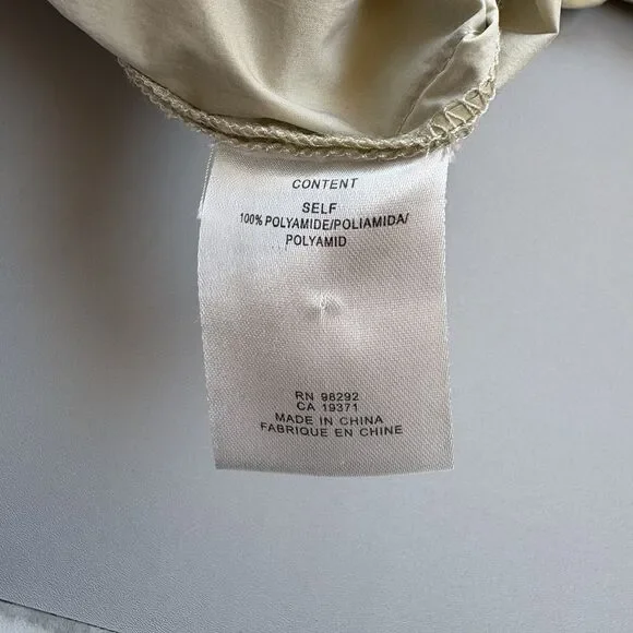 Tibi Women Small Powder Nylon Pull On High Rise Cargo Wilt Jogger Elastic Waist - Picture 11 of 13